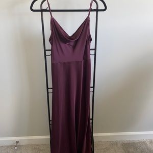 Royal purple dress. Perfect for a wedding